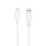 Nanocable Cable USB 3.1 Gen2 USB-C a USB-A, 1 m, Blanco